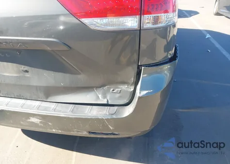 2012 Toyota Sienna Le V6 8 Passenger from USA, damaged, VIN 5TDKK3DC4CS245457